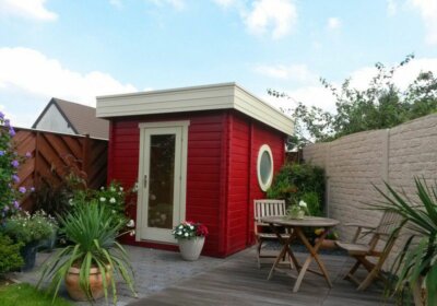 Abstand zum Nachbarn für Gartenhäuser