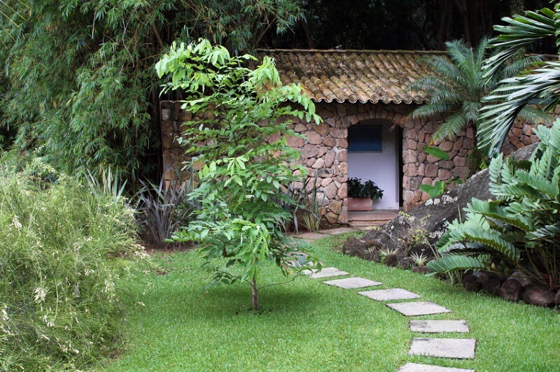 Gartenhaus stein