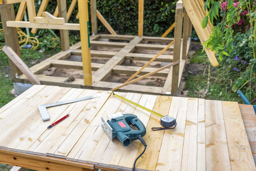 Zerlegen und wieder neu aufbauen: Leider geht das nicht mit jedem Gartenhaus.