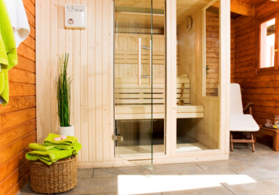 Sauna im Keller
