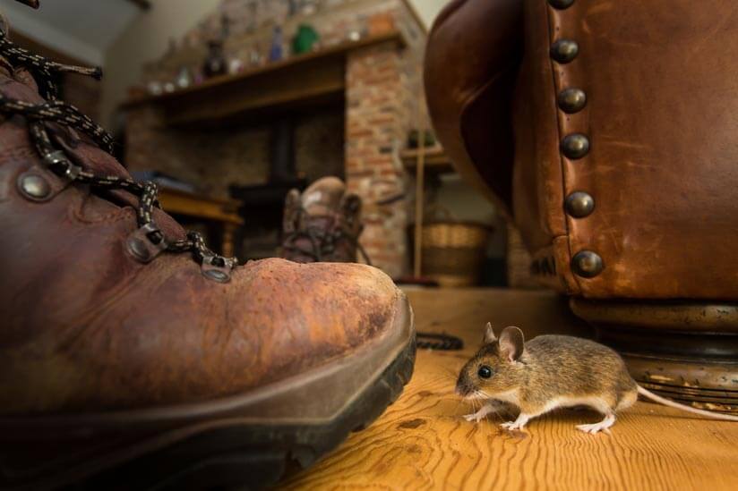 Maus im Haus