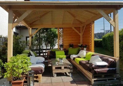 Gartenlounge selber bauen: Ein Pavillon für die ganze Familie Gartenlounge Lanzarote