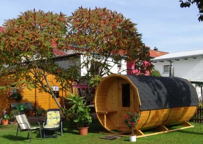 Klant afbeelding: FinnTherm Barrelsauna Max
