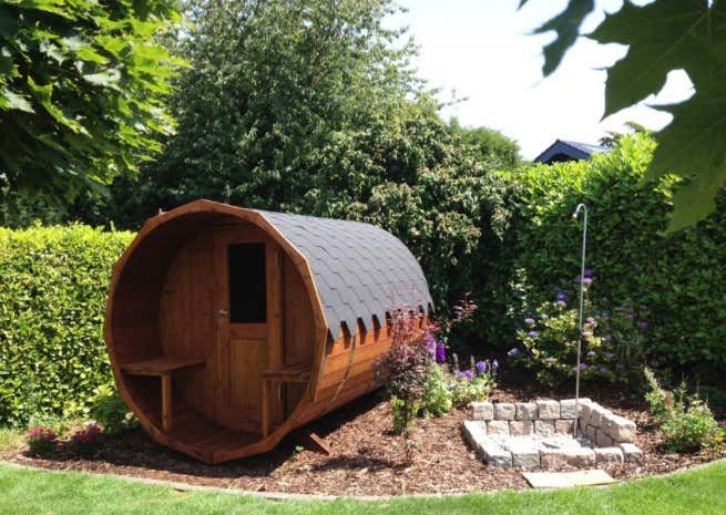 Klant afbeelding: FinnTherm Barrelsauna Max