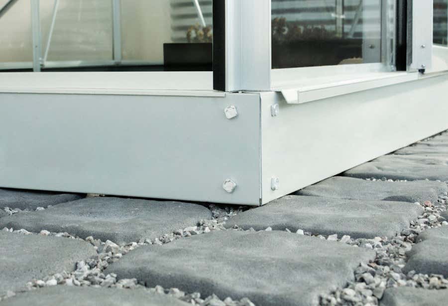 Stalen Funderingsframe 2500, 12,5cm, Aluminium