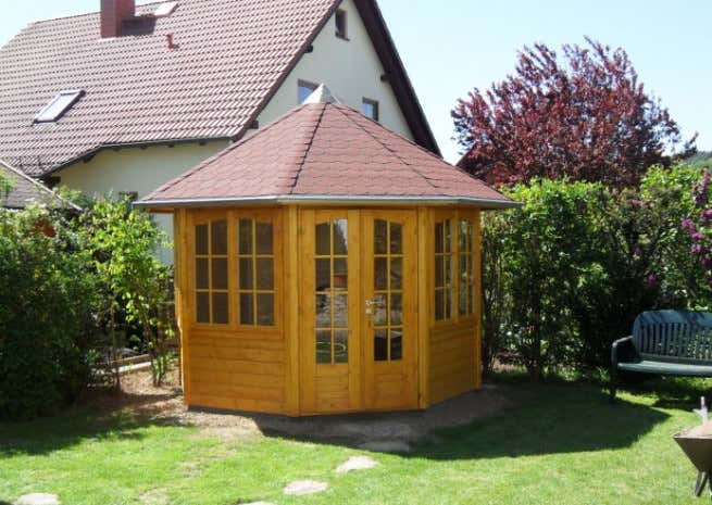 Klant afbeelding: Palmako Tuinpaviljoen Veronica-2 6,7 m²