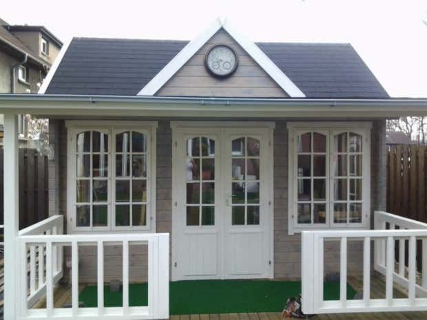 Klant afbeelding: Tuinhuis Clockhouse-Oxford 44 ISO