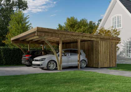 Dubbele Carport Aarhus