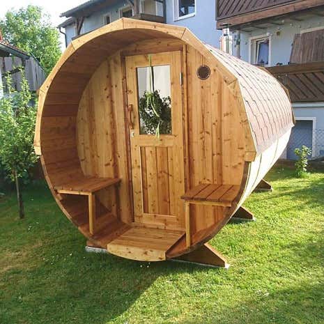 Klant afbeelding: FinnTherm Barrelsauna Max