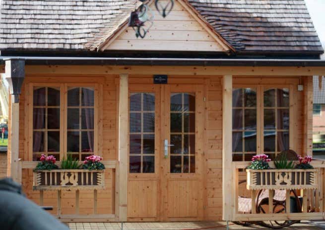 Klant afbeelding: Tuinhuis Clockhouse-Oxford 44 ISO