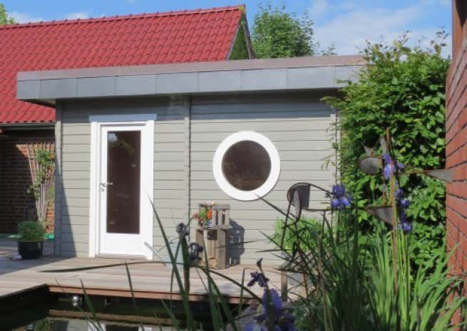 Klant afbeelding: Saunahuis Cubus-70 C