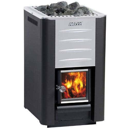 FinnTherm Fass-Sauna Max mit Harvia Holz Ofen FinnTherm Fass-Sauna Max mit Harvia Holz Ofen
