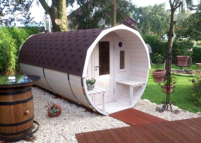 Klant afbeelding: FinnTherm Barrelsauna Max