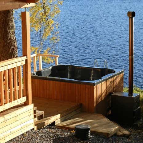 Klant afbeelding: Hot tub - Badkuip met sanitair acryl inzetstuk - Quattro