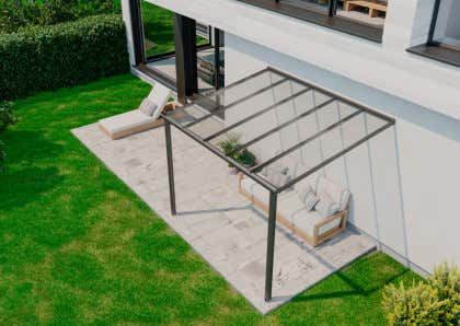 Overdekt Terras: Materiaalsoorten Constructie En Dak & Prijzen - Terrasoverkapping - Overkapping Terras - LSBblokhutten.be thumbnail