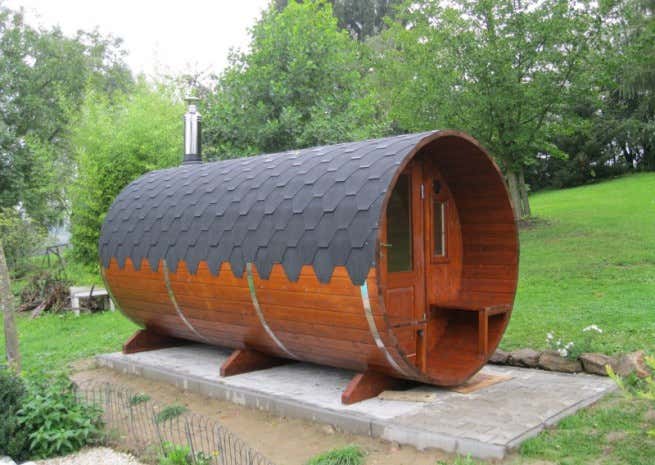 Klant afbeelding: FinnTherm Barrelsauna Max