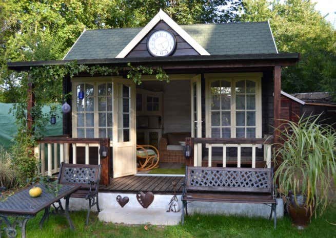 Klant afbeelding: Tuinhuis Clockhouse-Oxford 44 ISO