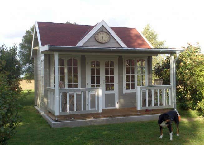 Klant afbeelding: Tuinhuis Clockhouse-Oxford 44 ISO