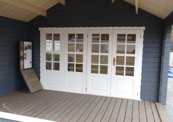 Klant afbeelding: Tuinhuis model Wolfskappe-50 B