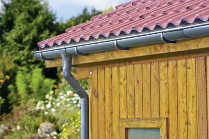 Gootset RG 100 antraciet metallic - voor 2 dakzijden tot 5 m elk