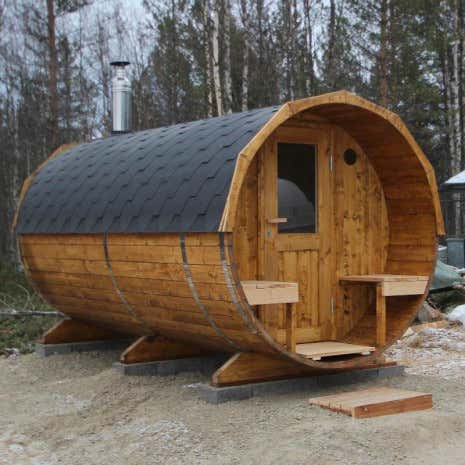 Klant afbeelding: FinnTherm Barrelsauna Max