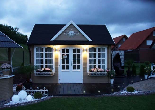 Klant afbeelding: Tuinhuis model Clockhouse-28