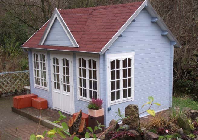 Klant afbeelding: Tuinhuis CLOCKHOUSE® 44 Royal ISO