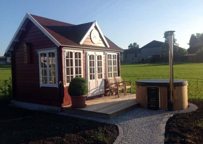Klant afbeelding: Tuinhuis model Clockhouse-28