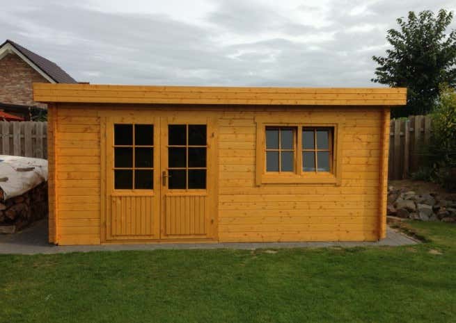 Klant afbeelding: Tuinhuis Spree-28 A