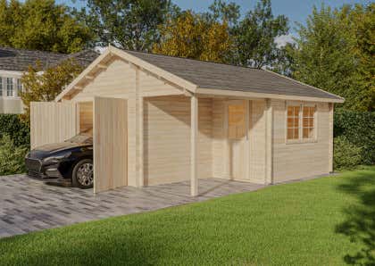 Alpholz houten garage Oulu