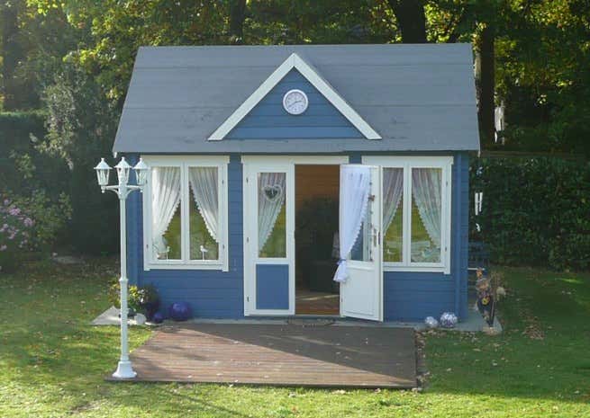 Klant afbeelding: Tuinhuis CLOCKHOUSE® 44 Royal ISO