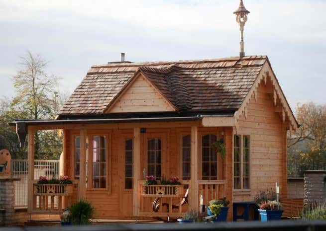 Klant afbeelding: Tuinhuis Clockhouse-Oxford 44 ISO
