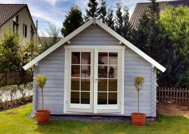 Klant afbeelding: Tuinhuis model Ronja-28