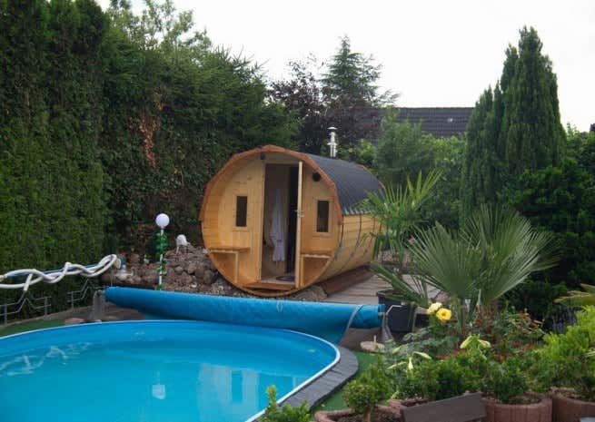 Klant afbeelding: FinnTherm Barrelsauna Max