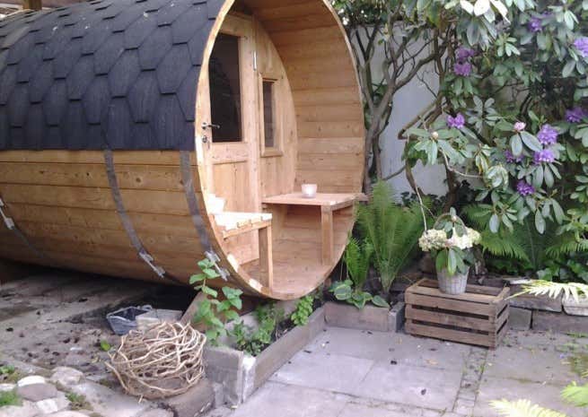 Klant afbeelding: FinnTherm Barrelsauna Max