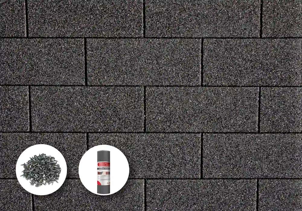 Sparen set shingle dakbedekking - 49m²
