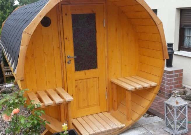 Klant afbeelding: FinnTherm Barrelsauna Max