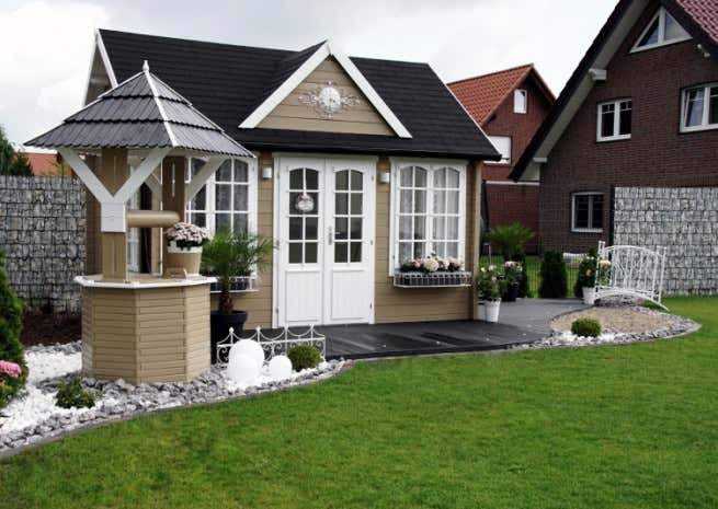 Klant afbeelding: Tuinhuis model Clockhouse-28