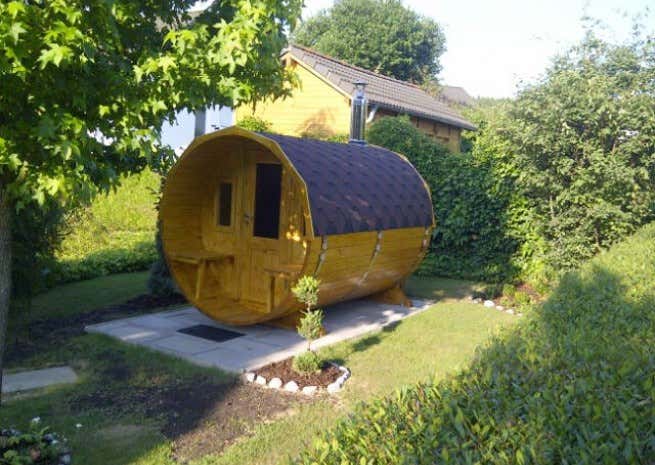 Klant afbeelding: FinnTherm Barrelsauna Max