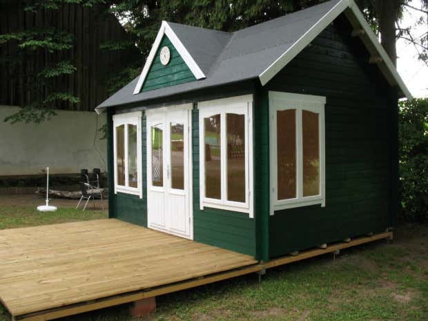 Klant afbeelding: Tuinhuis model Clockhouse-28