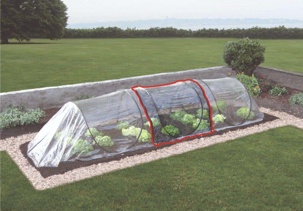 Draagbare Tuintunnel voor de Kas