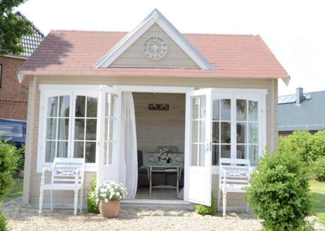 Klant afbeelding: Tuinhuis model Clockhouse-28
