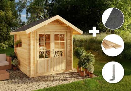 ECO Set - Tuinhuis Palma - geïmpregneerd
