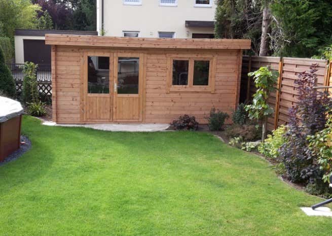 Klant afbeelding: Tuinhuis Spree-28 A
