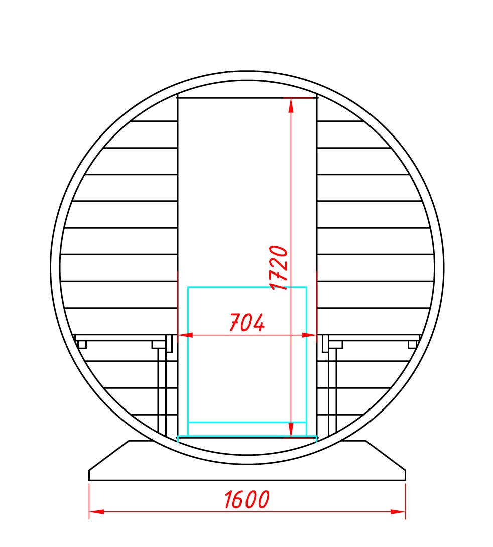 FinnTherm Fass-Sauna Max FinnTherm Fass-Sauna Max