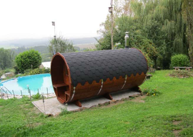 Klant afbeelding: FinnTherm Barrelsauna Max