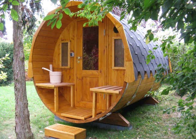 Klant afbeelding: FinnTherm Barrelsauna Max