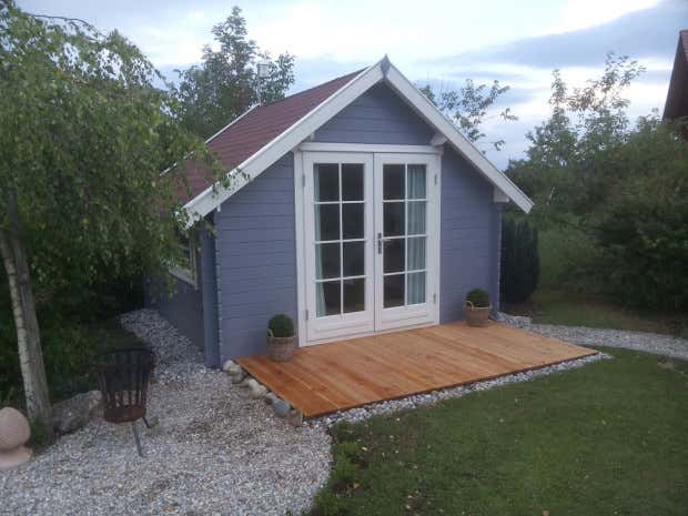 Klant afbeelding: Tuinhuis model Ronja-28