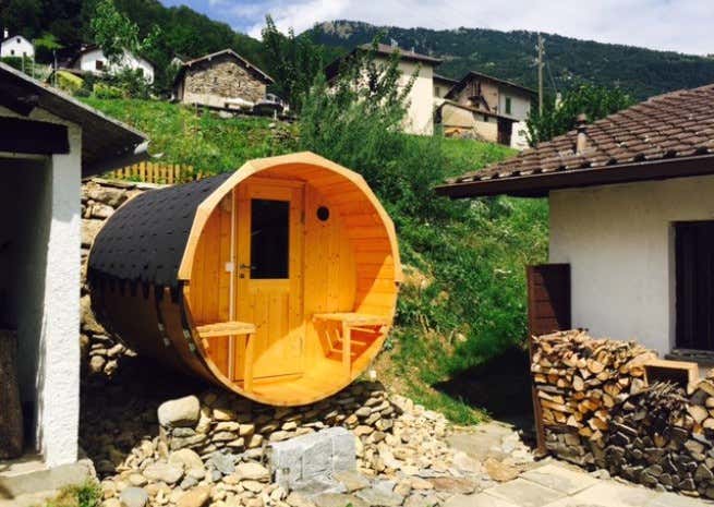 Klant afbeelding: FinnTherm Barrelsauna Max