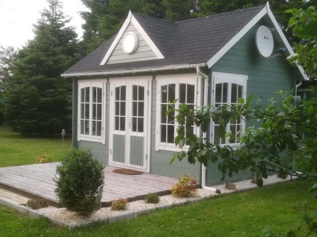 Klant afbeelding: Tuinhuis model Clockhouse-28